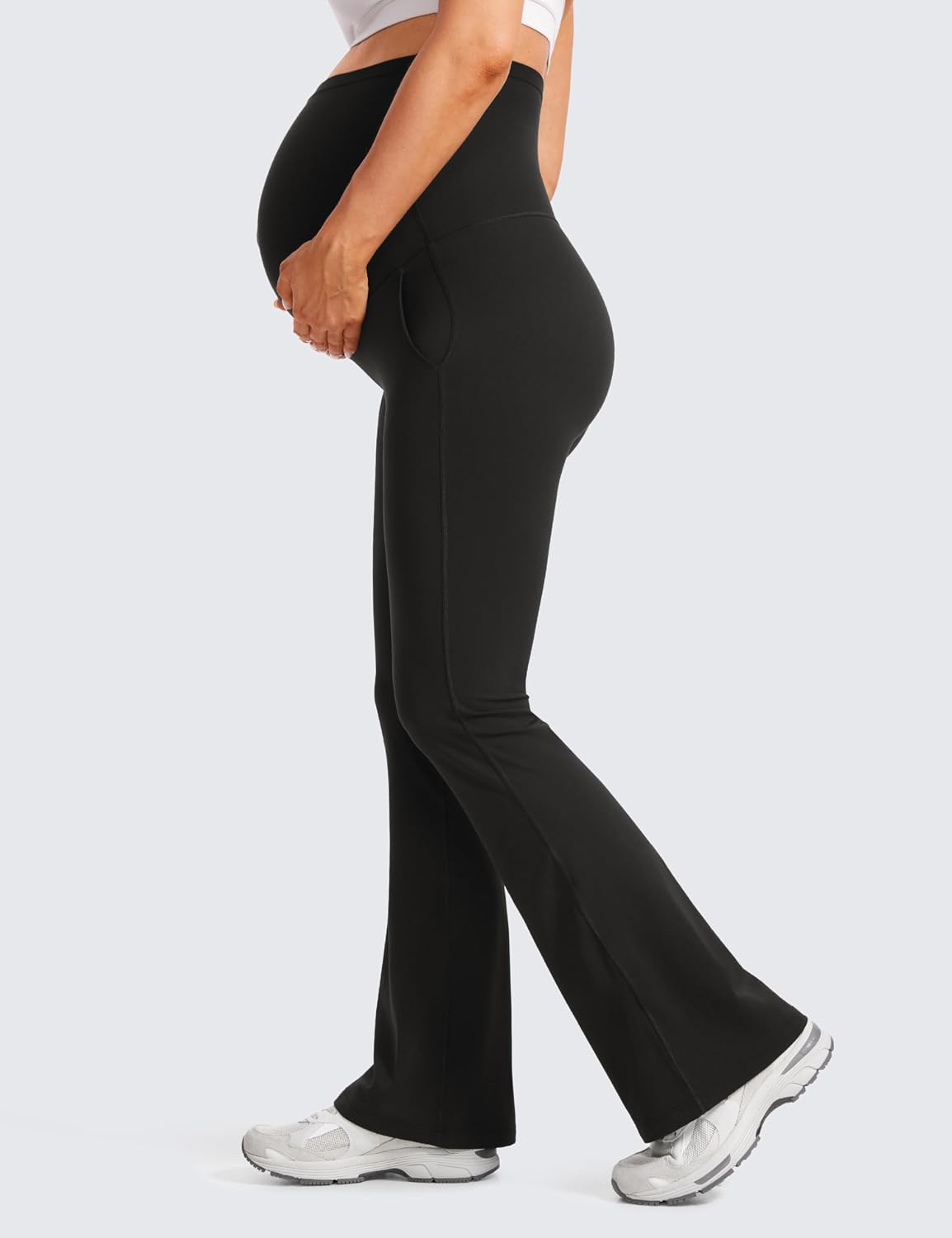 Detalle de CRZ YOGA Butterluxe Legging évasé maternité 79cm ⚙