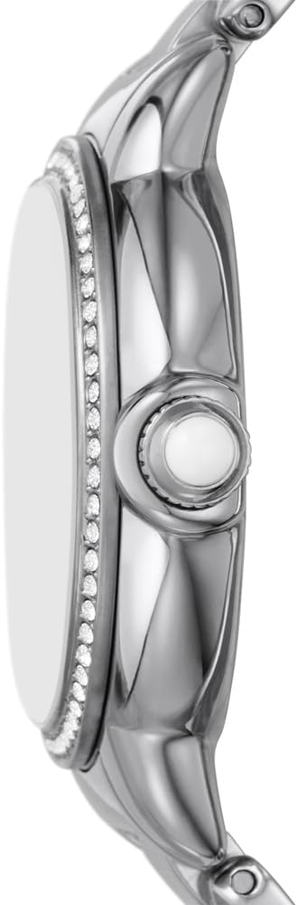 Detalle de Emporio Armani Montre pour Femmes 32 mm – acier inoxydable argenté