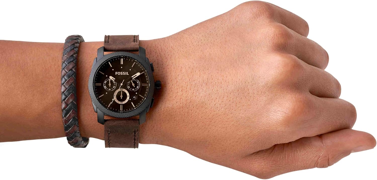 Detalle 2 de Fossil Montre Machine Homme 42 mm Quartz
