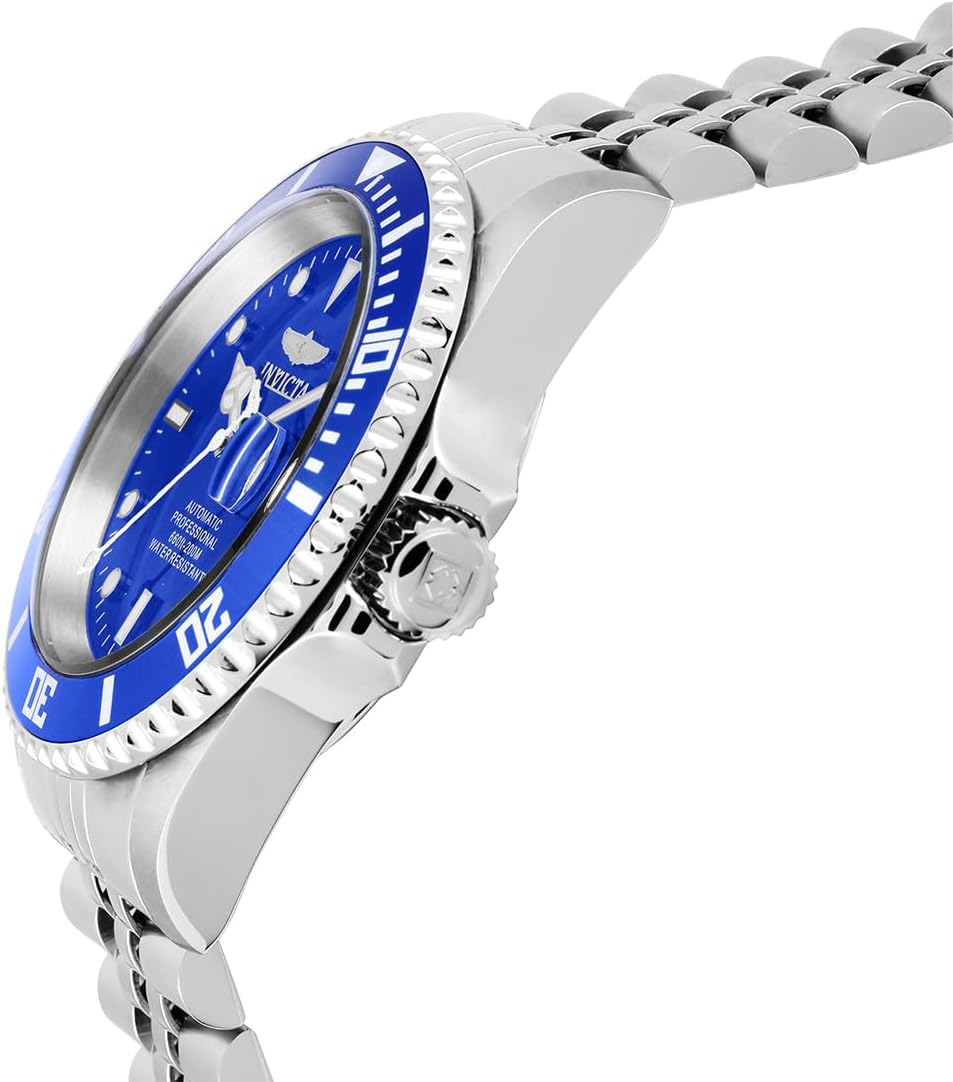 Detalle de Invicta Pro Diver Montre Homme – Mouvement Automatique, Acier Inoxydable 42mm