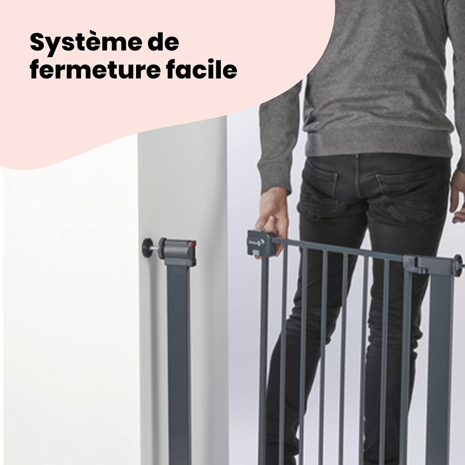 Detalle de Safety 1st Easy Close Metal Gate — Barrière de sécurité extensible et sans perçage