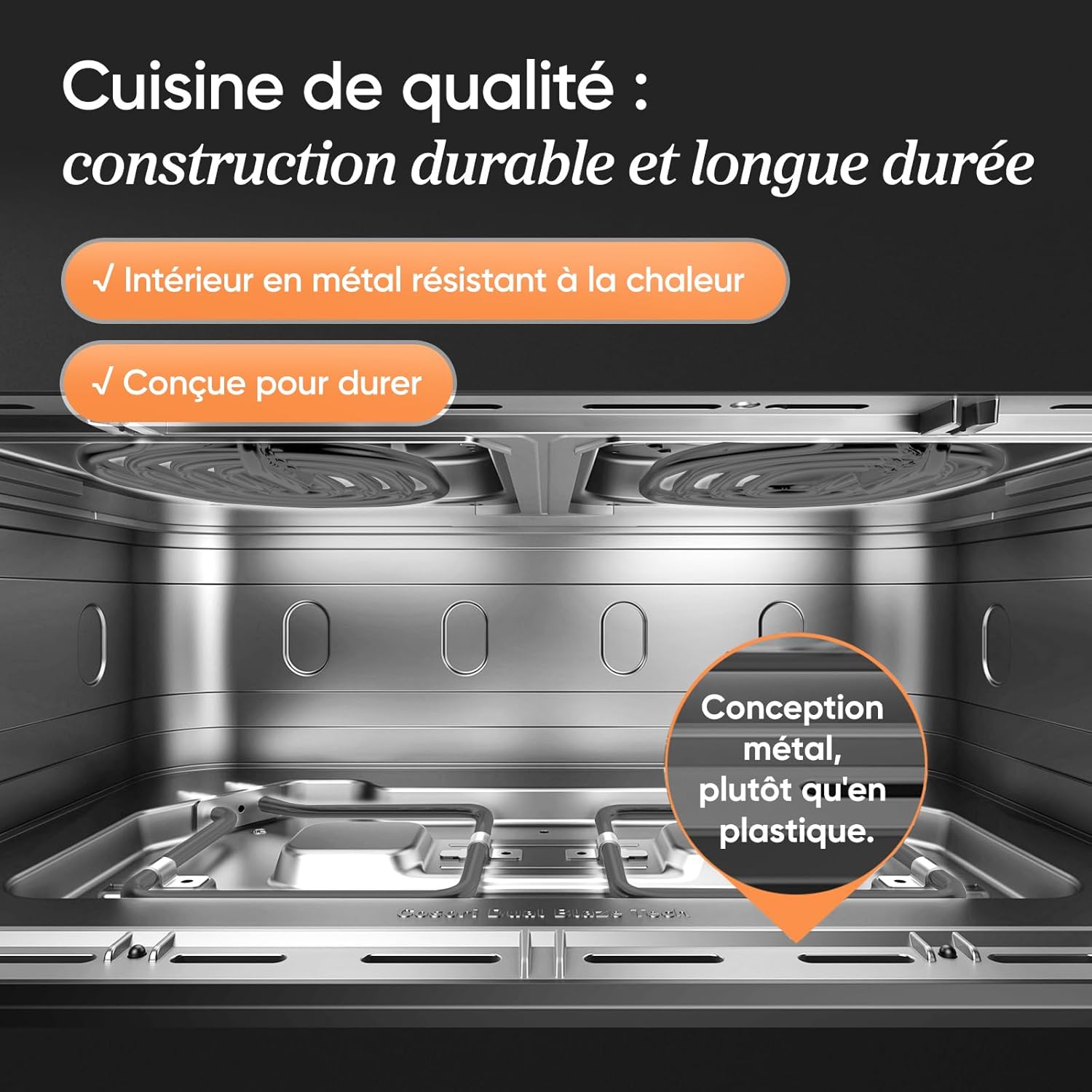 Thumbnail 6 de COSORI Air Fryer 10L Twinfry – Friteuse sans huile double zone et 5 en 1