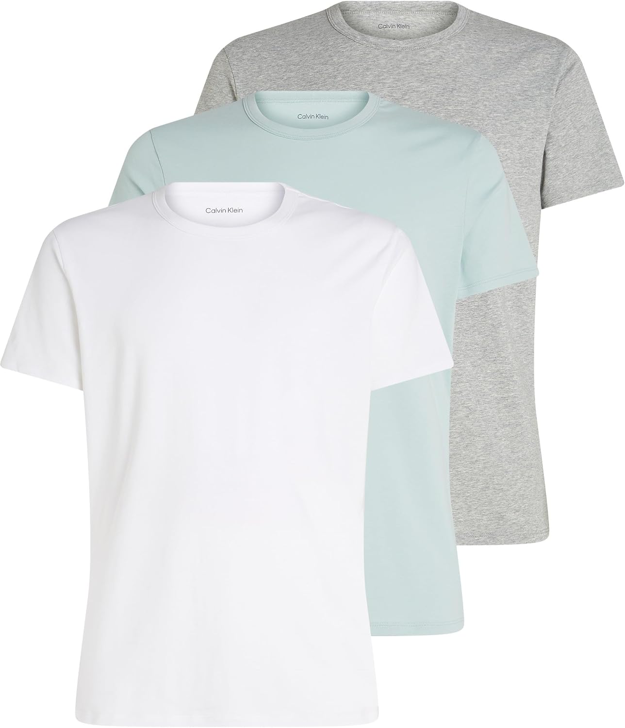 Thumbnail 6 de Calvin Klein T-Shirt Manches Courtes Lot de 3 Homme – Coupe normale et logo discret