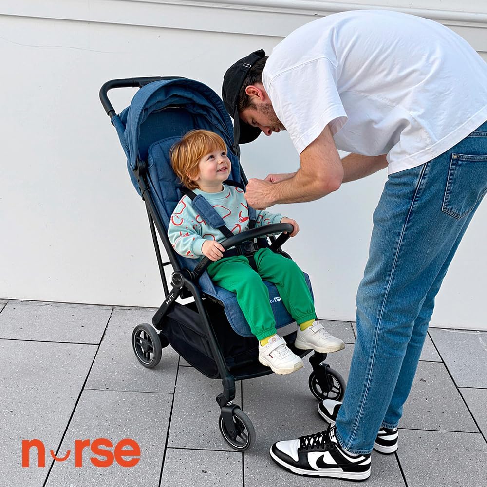 Detalle 2 de Nurse Hit Poussette légère jusqu’à 22 kg – pliage compact et confort dès la naissance