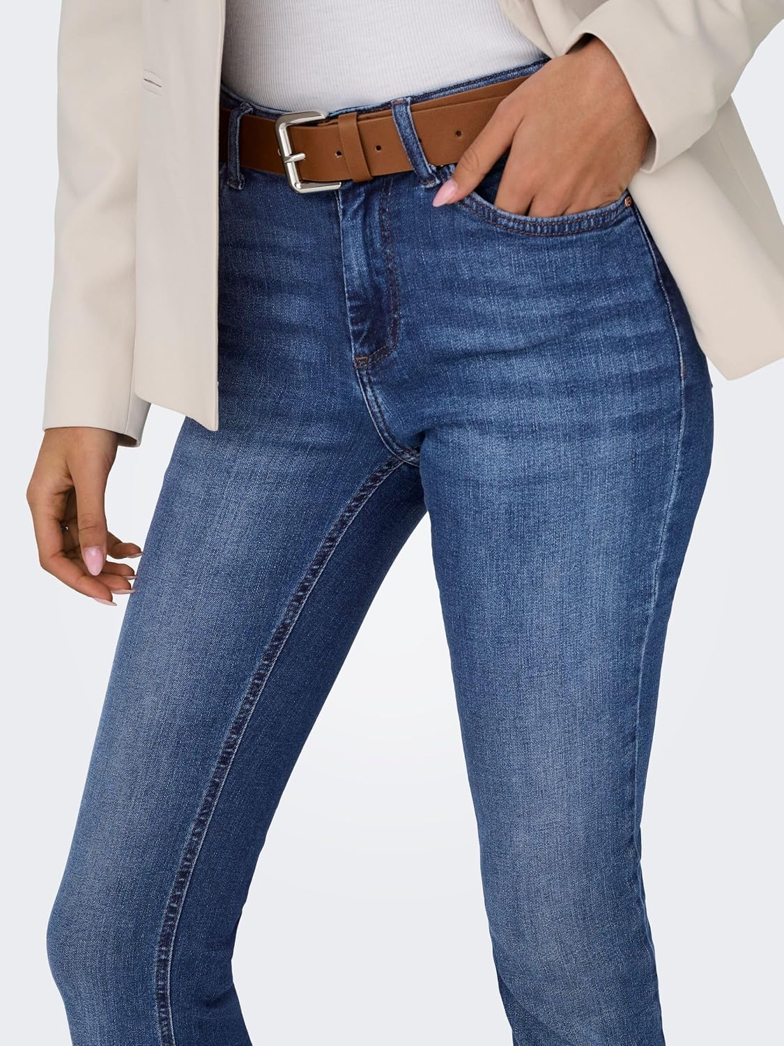 Thumbnail 5 de ONLY Jean flare ONLBLUSH taille moyenne