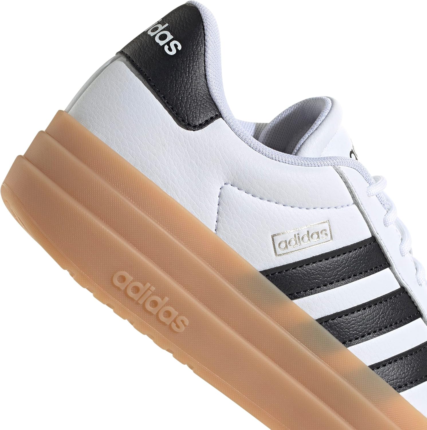Detalle de Adidas VL Court Bold Femme – Chaussure polyvalente au plateau modeste
