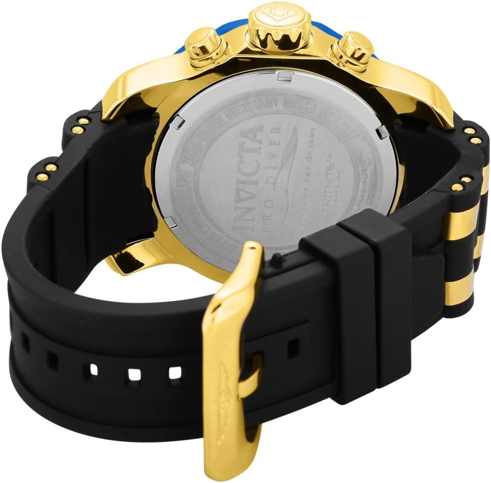Detalle de Invicta Pro Diver Homme – Montre quartz en acier inoxydable, 48 mm (modèle 17887)