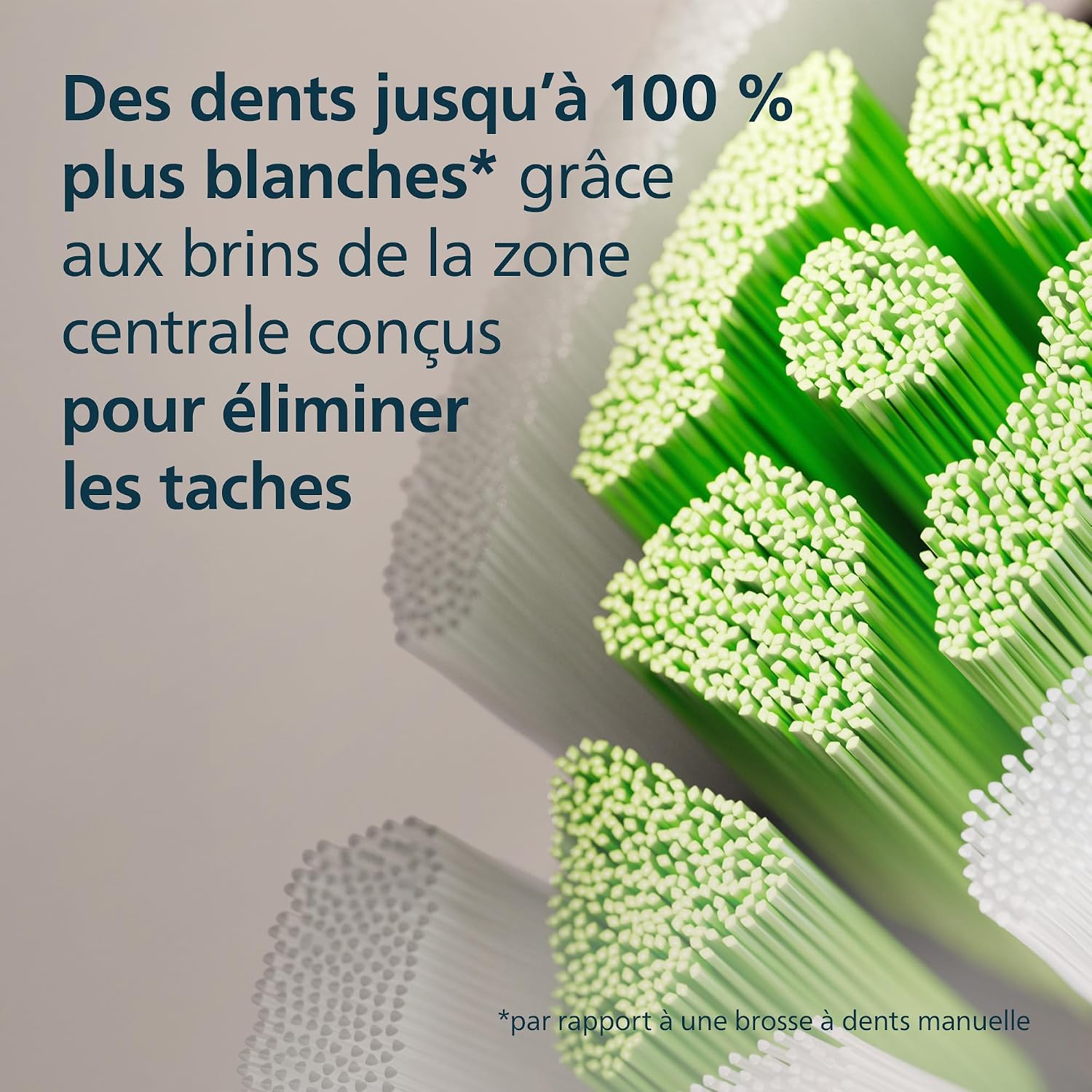 Detalle de Têtes de brosse Philips Sonicare W2 Optimal White, lot de 8 ⚙