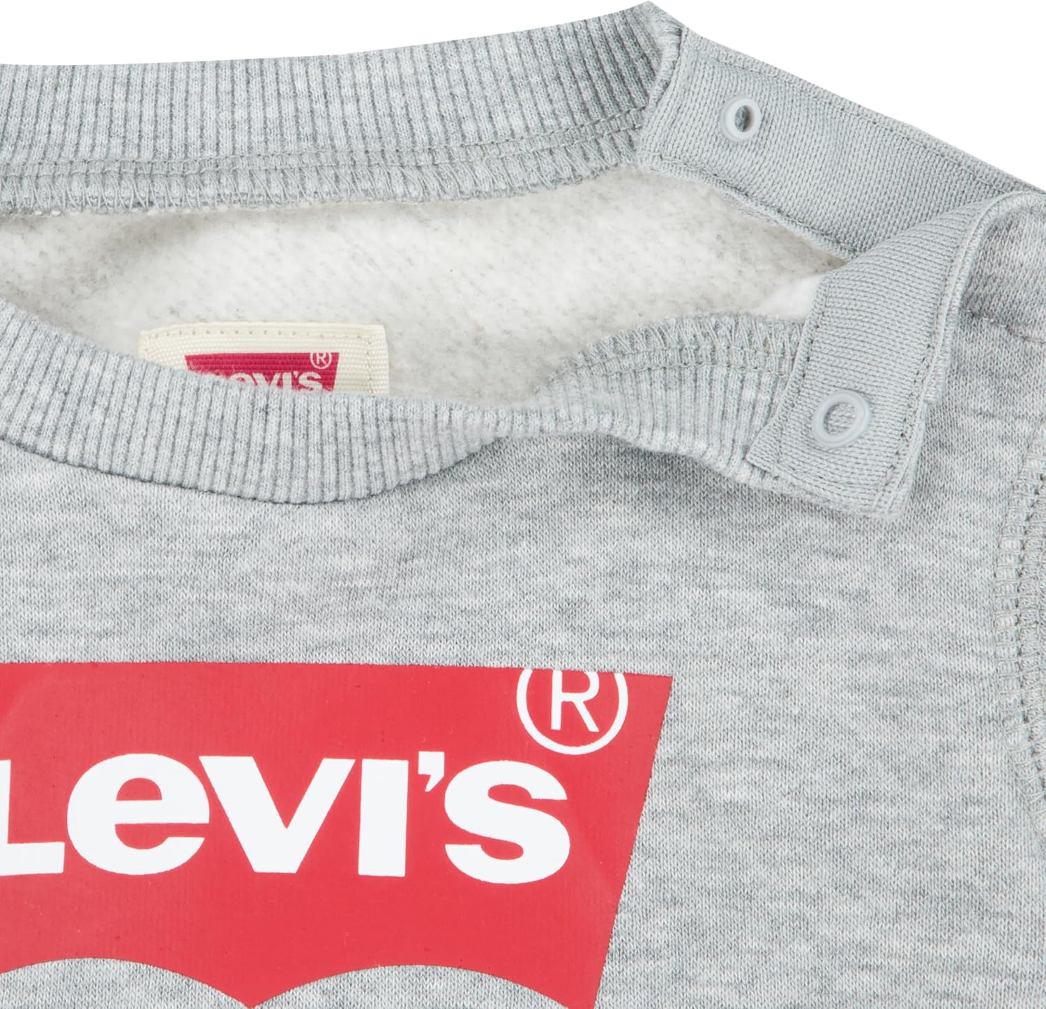 Detalle de Levi's Batwing Crewneck Sweatshirt Bébé Garçon