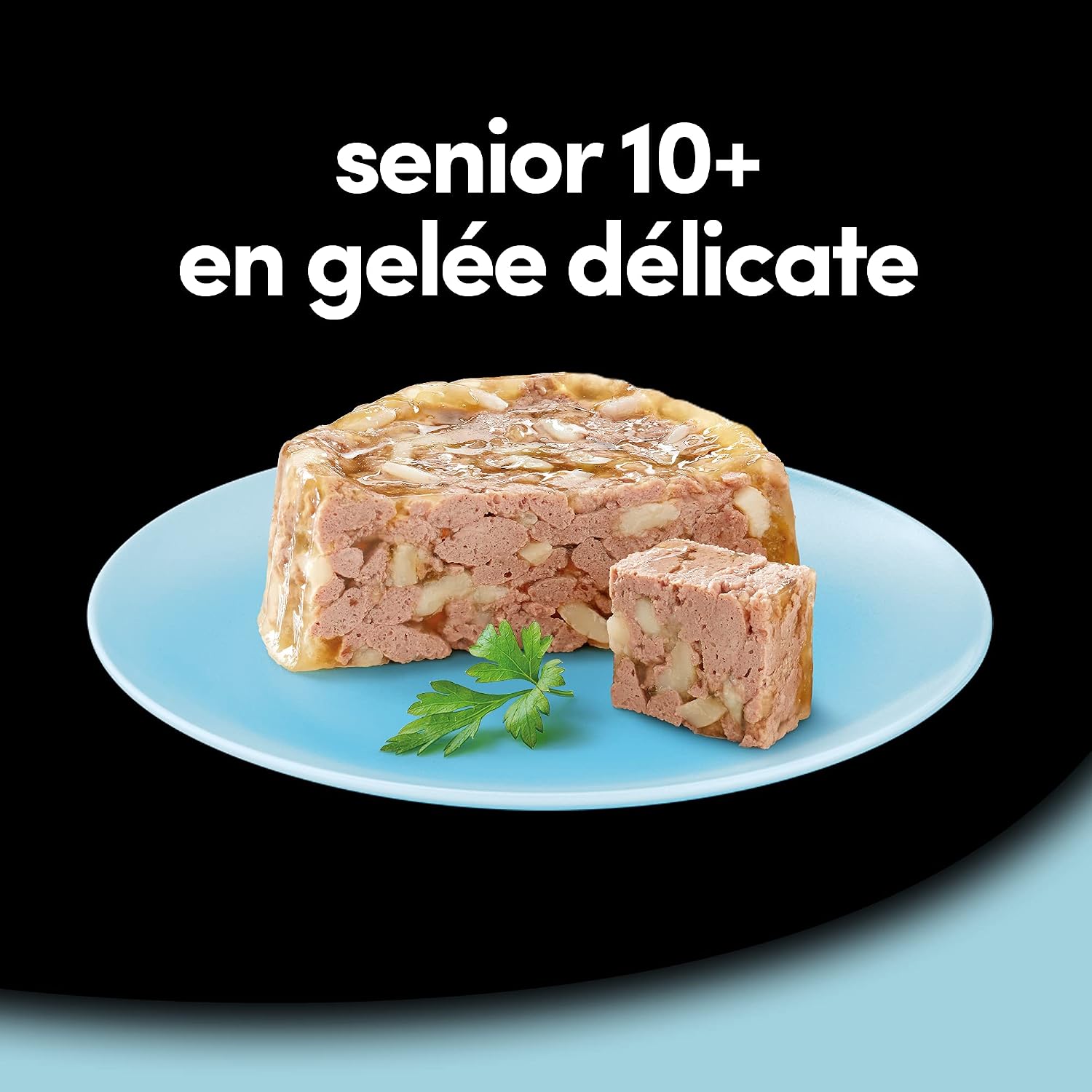 Detalle de Cesar Repas pour Chien Senior – 24 Barquettes (Lot de 6 packs 4x150 g) | Pâtée en Gelée à la Dinde/Bœuf/Poulet/Agneau