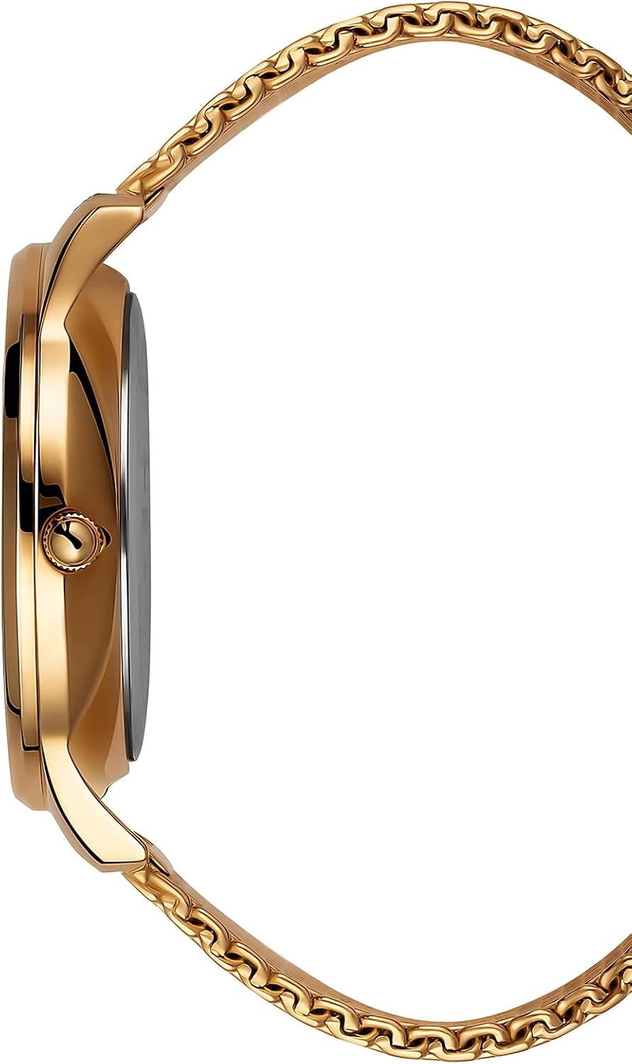 Detalle de Orphelia Portobello Homme: montre analogique quartz, boîtier doré et bracelet acier